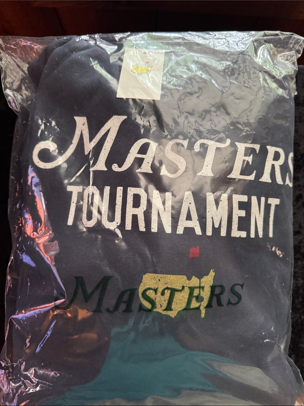 NWT Authentic Masters Tournament Logo Hoodie Navy